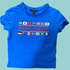 World Wide Forever 21 Crop Top
